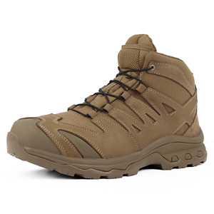 IDS147, <span class=keywords><strong>botas</strong></span> tácticas personalizadas de cuero genuino de alta calidad, cordones fáciles de tirar, zapatos de senderismo, zapatos antideslizantes para deportes al aire libre - Product Image 5