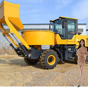 Moteur diesel Epa4 4wd Machine de mélange de béton à chargement automatique Mini bétonnière à chargement automatique - Product Image 3