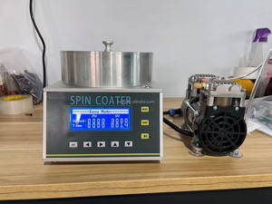 جهاز طلاء دوار بالتفريغ للمختبرات الاقتصادية لأبحاث الخلايا الشمسية البيروفسكايتية، مكونات أساسية من السيراميك والتحكم المنطقي القابل للبرمجة، مصنع جديد للتصنيع - Product Image 3