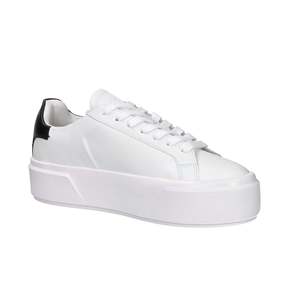 Sneakers da Donna Calvin Klein Bianche e Nere con Suola Chunky, Scarpe Casual alla Moda - Product Image 6