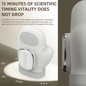 Nuova macchina massaggiatrice per mani e dita indossabile per mani e dita con riscaldamento a compressione per terapia elettrica a digitopressione - Product Image 5
