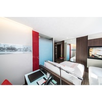 Meubles d'hôtel Vib by Best Western : armoire, sommier, tête de lit, chaises, canapé, liquidation de meubles de chambre d'hôtel