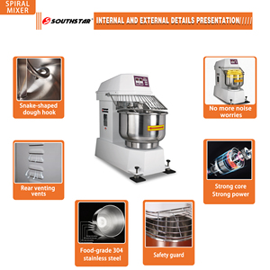 Macchina ad Alta Velocità Southstar 25KG con Pannello di Controllo Digitale e Gancio e Ciotola Resistenti per Negozi e Hotel - Product Image 4