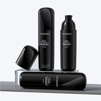 Vente en gros de flacons de crème solaire et de sérum pour soins de la peau en plastique ABS cylindrique de 40 ml, avec pompe, couleur personnalisable, impression de logo