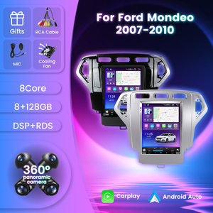 MEKEDE 9.7 "lecteur DVD de voiture à commande vocale 8 cœurs pour <span class=keywords><strong>Ford</strong></span> <span class=keywords><strong>Mondeo</strong></span> 2007-2010 BT WIFI Radio stéréo GPS - Product Image 2