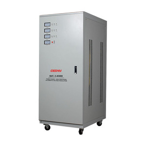 Three Phase AVR 45KVA Servo Automatic Voltage Regulators Stabilizers AVR 220V/380V 60K 90KVA