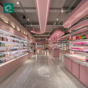 Tedarikçi makyaj raf ekran kozmetik parfüm camekanlı dolap peruk raf ekran güzellik mağaza rafı - Product Image 6