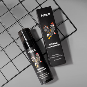 Espuma Limpiadora Profesional para Tatuajes con Aloe Vera y Vitamina E, Fórmula Suave para la Recuperación de la Piel del Cuerpo y Cuidado Diario Post-Tatuaje, 185 ml - Product Image 6