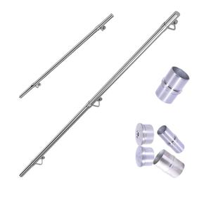 <span class=keywords><strong>Kit</strong></span> d'accessoires pour système de garde-corps <span class=keywords><strong>en</strong></span> verre pour <span class=keywords><strong>escalier</strong></span> extérieur de balcon, <span class=keywords><strong>en</strong></span> acier inoxydable 316 moderne Aleader - Product Image 1