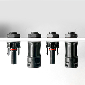 ตัวเชื่อมต่อแผงโซลาร์1500V DC สำหรับแผงโซลาร์เซลล์ที่ได้รับการจัดอันดับ32A PPE 1คู่1000V DC เชื่อมต่อ <span class=keywords><strong>MC</strong></span> แผงโซลาร์ IP68ตัวเชื่อมต่อ <span class=keywords><strong>MC</strong></span> - Product Image 3
