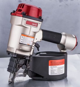 Cloueuse pneumatique pour charpenterie Cloueuse à bobine pour toiture 45-70mm CN70 Cloueuse à bobine pour clôtures en bois, caisses et ensembles de palettes - Product Image 2