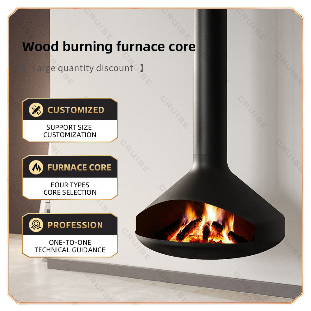 Nelson-cheminée à bois