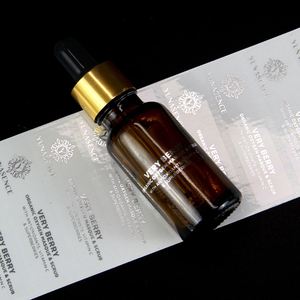 Étiquettes autocollantes personnalisées pour flacons 10-50 ml, impression logo/nom de marque, couleur or holographique, effet pellicule adhésive à gratter - Product Image 3