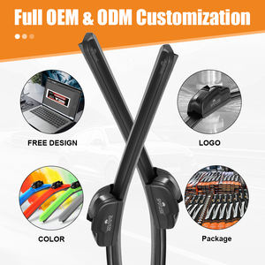 Prix usine doux banane essuie-glace universel sans cadre voiture nettoyage de vitres balais d'essuie-glace - Product Image 3