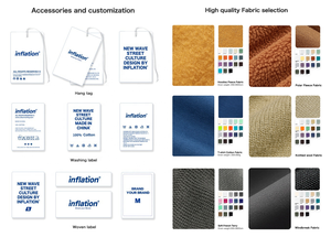 Sudadera de estilo escolar Vintage para hombre, con forro polar de 400gsm y letras estampadas doradas, con cuello redondo, servicio personalizado - Product Image 5