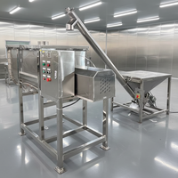 Mélangeur de poudre industriel en forme de U à haute efficacité, mélangeur à ruban pour un processus de mélange uniforme