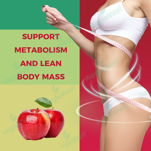 Kẹo dẻo giấm táo hữu cơ giảm mỡ, chiết xuất thực vật tự nhiên, không đường, halal, giá sỉ tốt, phổ biến - Product Image 5