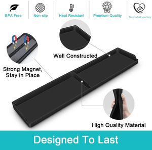 Mensola <span class=keywords><strong>cucina</strong></span> organizzatore stufa in Silicone magnetico piano cottura ripiano <span class=keywords><strong>cucina</strong></span> per fornello - Product Image 2