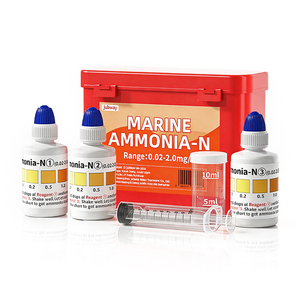 Kit <span class=keywords><strong>de</strong></span> Prueba <span class=keywords><strong>de</strong></span> Amoníaco Marino 0.02-2.0mg/L para Acuicultura en <span class=keywords><strong>Agua</strong></span> <span class=keywords><strong>de</strong></span> <span class=keywords><strong>Mar</strong></span>, Detección Rápida <span class=keywords><strong>de</strong></span> NH3-N en Estanques y Jaulas, Previene el Estrés en los Peces - Product Image 1