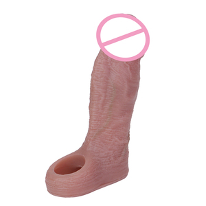 FAAK New Ultra-Soft Silicone Male Dildo Sheath Delay Ejaculation Dick Extender Penis Sleeve sex <b>toys</b> <b>for</b> <b>men</b> OEM ODM Wholesale - Product Image 4
