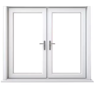 Fenêtre coulissante en PVC à double vitrage trempé avec cadre en plastique moderne pour hôtels