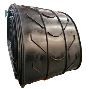 YUPHENG tahan aus anti-selip EP800/4 4 + 2mm 20MPA karet Chevron sabuk conveyor disesuaikan bermotif - Product Image 2