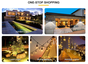 Giáng sinh cửa sổ đèn trang trí trong nhà, Đèn <span class=keywords><strong>Led</strong></span> Sao leng keng chuông nai sừng tấm Xmas cây cửa sổ đèn 8 chế độ cắm trong cổ tích Rèm chuỗi - Product Image 6