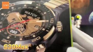 Reloj inteligente S30 Max Llamada Pantalla grande de 1,52 pulgadas Memoria local maestra extraordinaria Alipay NFC - Product Image 6