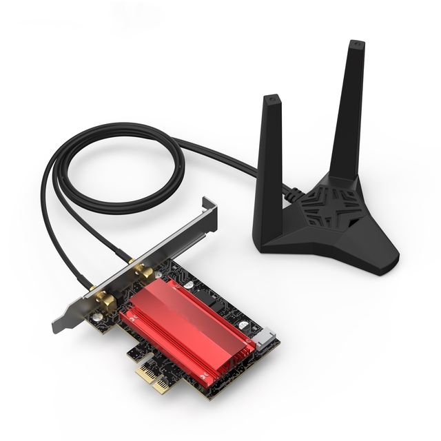 Wholesale WiFi 7 BE8800 Tri-Band Blue-tooth 5.4 Wireless RJ45 Network Card PCIe Adapter