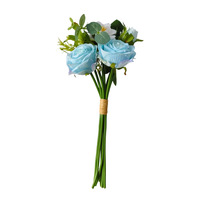 Direktverkauf Seiden-Rosen Kamelien Künstliche Blumen für Wohnzimmer Schreibtische Heim-Dekoration Brautsträuße Arrangements