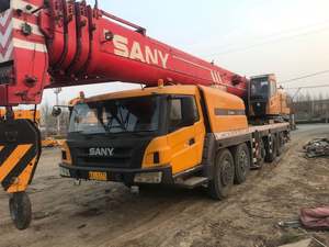 แบรนด์ที่มีชื่อเสียงของจีน Sany 100 Ton รถบรรทุกติดเครน STC1000V863 รถเครนเคลื่อนที่ที่มีคุณภาพสูง - Product Image 5