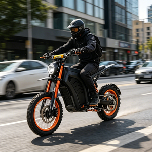 Motocicleta Eléctrica Todoterreno de Alta Velocidad de 72V con Logotipo y Color Personalizados para Equipos Profesionales de Carreras Todoterreno y Agencias de Aventuras al Aire Libre - Product Image 3