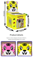 Scie sauteuse à pièces pour enfants directe d'usine Knock Knock Whack-a-Mole Mini console de jeu Mini jeu interactif amusant pour les enfants