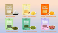 Nouilles Konjac Patate douce violette Sans gluten Spaghetti en fibres alimentaires Shirtaki Keto Minceur Nouilles Konjac