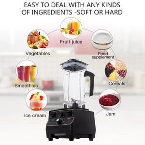 <span class=keywords><strong>Robot</strong></span> culinaire numérique 2000W sans BPA, 9 vitesses variables, <span class=keywords><strong>mixeur</strong></span>-broyeur pour aliments secs et humides, pour usage domestique et hôtelier - Product Image 2