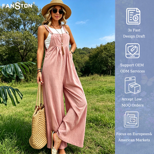 Nouvelle Collection 2026 – Ensemble Coordonné Décontracté en Coton et Lin Couleur Unie Coupe Ample pour Femme, Style Européen et Américain, Vente Flash - Product Image 3