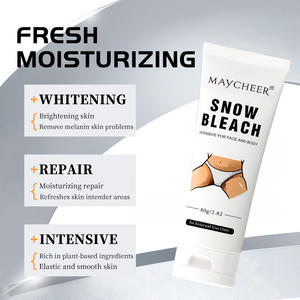 MAYCHEER Inner Thigh Whitening <strong>Cream</strong> 80g Intimate Underarms Bikini Area Remove Dark Spots Whitening <strong>Cream</strong> <strong>Snow</strong> Bleach <strong>Cream</strong> - Product Image 2