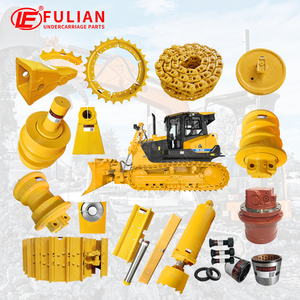 Bouwmachines Onderdelen Onderstel Onderdelen Bovenste Onderkant Tandwiel <span class=keywords><strong>Idler</strong></span> Rubber Spoor Voor Graafmachine/Lader/Bulldozer - Product Image 3