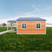 Maisons conteneur préfabriquées de 40 pieds faciles à assembler Maisons en conteneur à panneau sandwich en acier préfabriquées