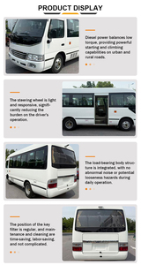 Nouveau bus de tourisme MUDAN MD660 à conduite à droite, 20 places, minibus urbain 19 places avec moteur diesel ISUZU - Product Image 4