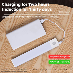 Luz nocturna con Sensor de movimiento, luces USB, LED de tres colores en una lámpara para armario de cocina, dormitorio, iluminación interior - Product Image 6