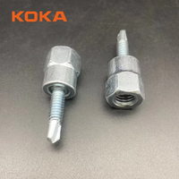 Prix de gros Sammys Vis de suspension pour système d'ancrage de tiges filetées M10 3/8'' et M12 1/2'' pour fixation sur bois