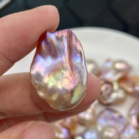 Magnifiques perles d'eau douce baroques Aurora, 15-20 mm, grandes perles irrégulières pour la création de bijoux DIY, vente en gros, approvisionnement en vrac
