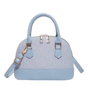 Sac à bandoulière demi-lune de luxe coréen <span class=keywords><strong>Looen</strong></span> pour femme, style rétro, en feutre, avec fermeture éclair, imperméable - Product Image 5