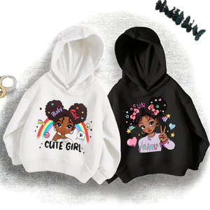 Veste en polyester/coton à manches longues de haute qualité pour filles, motif de dessin animé décontracté, pour enfants de 12 à 18 mois et de 12 ans - Product Image 3