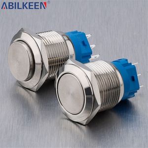 Nhiệm vụ nặng nề không thấm nước đẩy nút chuyển đổi IP65 19mm 12V điện áp cho thiết bị ngoài trời ứng dụng Hàng Hải chống ăn mòn - Product Image 6