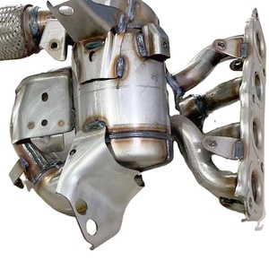 Entegre Manifold kiti ile yüksek akış katalitik konvertör doğrudan Fit 2013-2015 Mazda CX-5 <span class=keywords><strong>2</strong></span>.0L değiştirin PE06-20-50XA PE052050X - Product Image 2