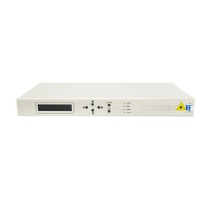 Préamplificateur optique à fibre EDFA, équipement de transmission DWDM bande C, amplificateur dopé à l'erbium avec gain de 20 dB et sortie de 13 dBm - Product Image 1