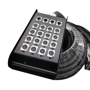 Âm Thanh 12 Kênh 30M Xlr Cấu Hình Thấp Rắn Cáp Với 4 Trs Trả Lại Bảng Mạch Rắn Cho Ghi Âm Sân Khấu Phòng Thu PA DJ Sử Dụng - Product Image 4