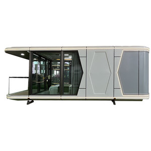 Casa de recipiente portátil prefabricada Casas prefabricadas <span class=keywords><strong>para</strong></span> <span class=keywords><strong>vivir</strong></span> Casa de espacio de cápsula móvil <span class=keywords><strong>para</strong></span> <span class=keywords><strong>vivir</strong></span> - Product Image 2
